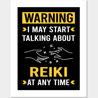 Warning Reiki Posters and Art